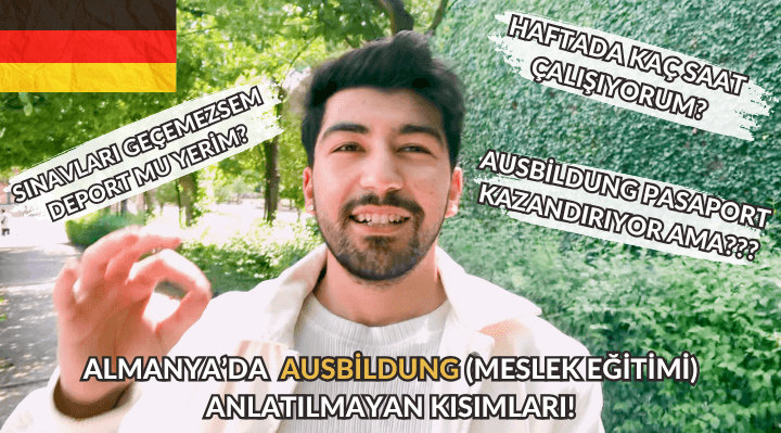 ALMANYA'DA AUSBİLDUNG MESLEK EĞİTİMİ YAPMANIN ANLATILMAYANLARI! BUNLARI BİLMEDEN AUSBİLDUNG YAPMA!